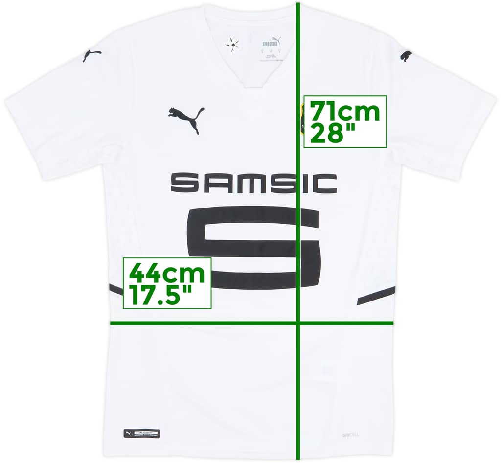 2021-22 Stade Rennais Away Shirt - 10/10 - (S)