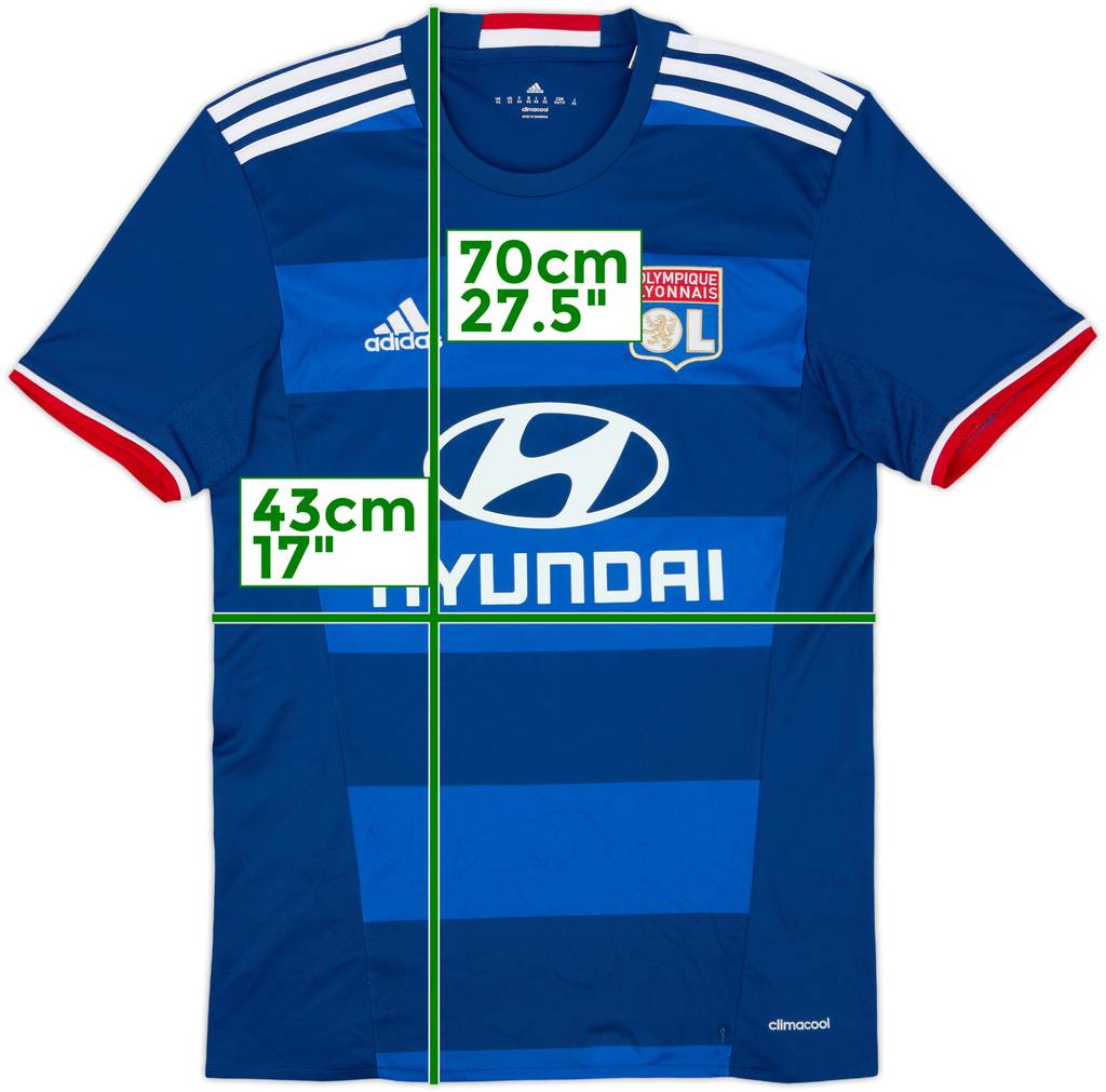 2016-17 Lyon Away Shirt - 5/10 - (XS)