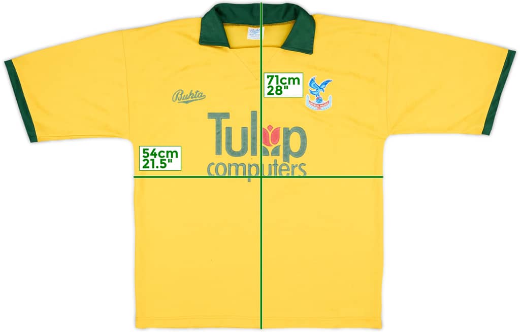 1991-92 Crystal Palace Away Shirt - 7/10 - (M)