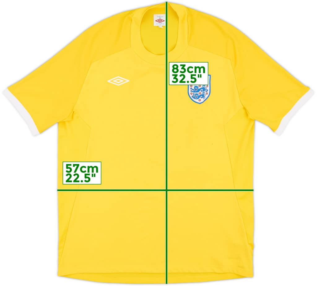 2010-11 England GK Shirt - 8/10 - (XL)