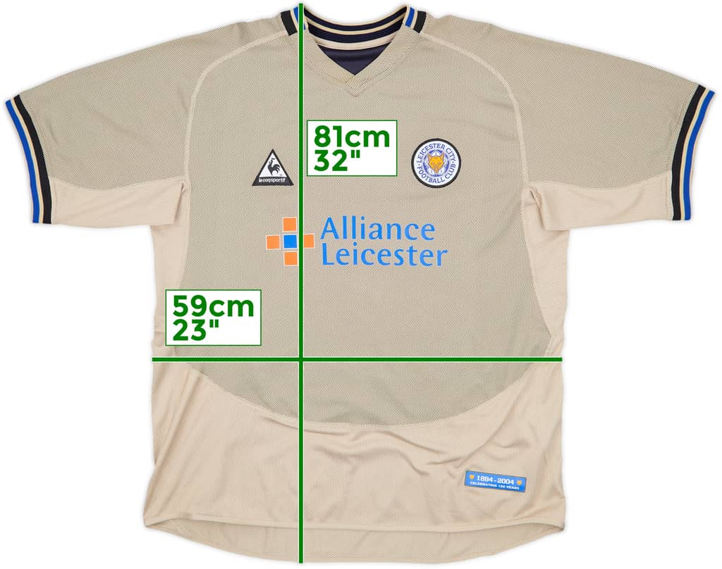 2004-05 Leicester Away Shirt - 7/10 - (XL)