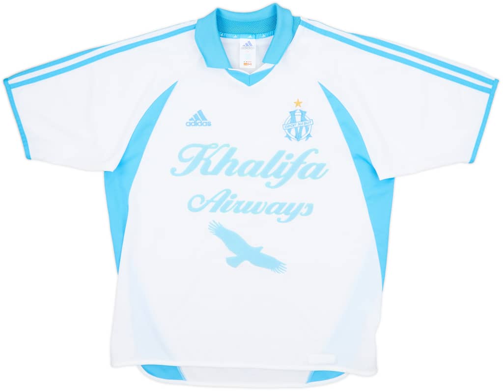 2001-02 Olympique Marseille Home Shirt - 10/10 - (L)