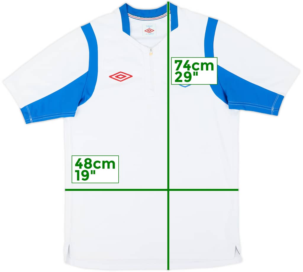 2010-11 England Umbro Training Shirt - 7/10 - (M)