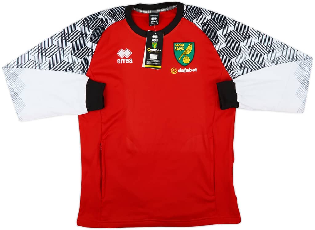 2019-20 Norwich Errea Sweat Top (S)
