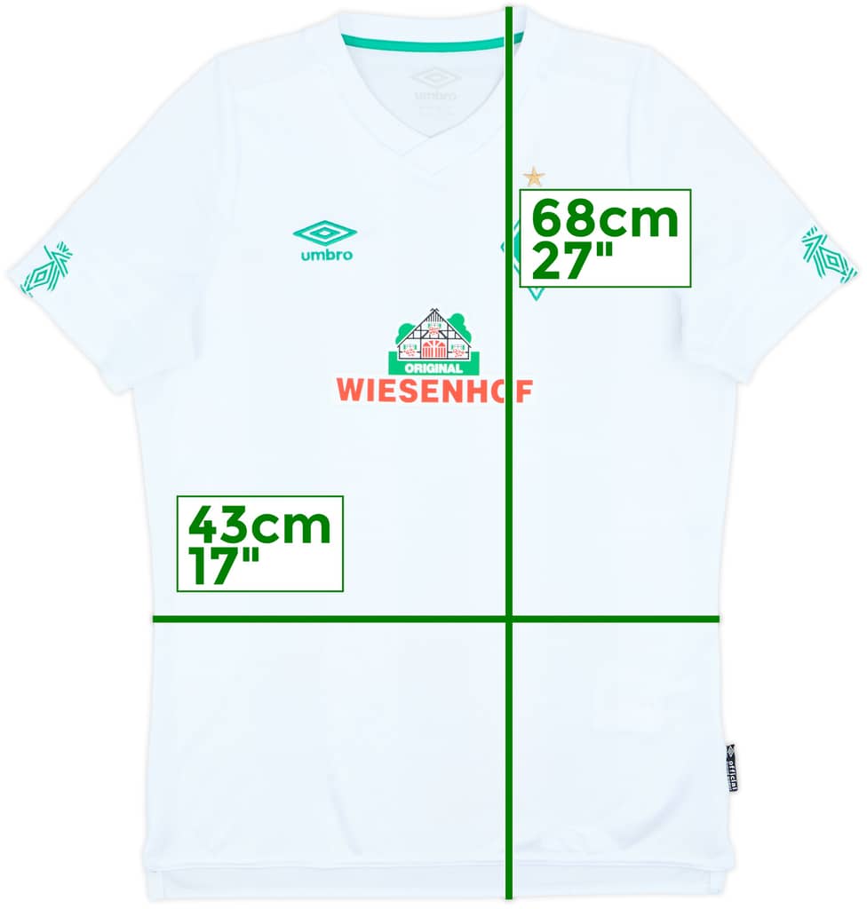2019-20 Werder Bremen Away Shirt - 9/10 - (XL.Boys)