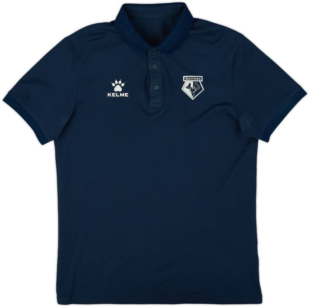 2022-23 Watford Kelme Polo Shirt - 8/10 - (M)