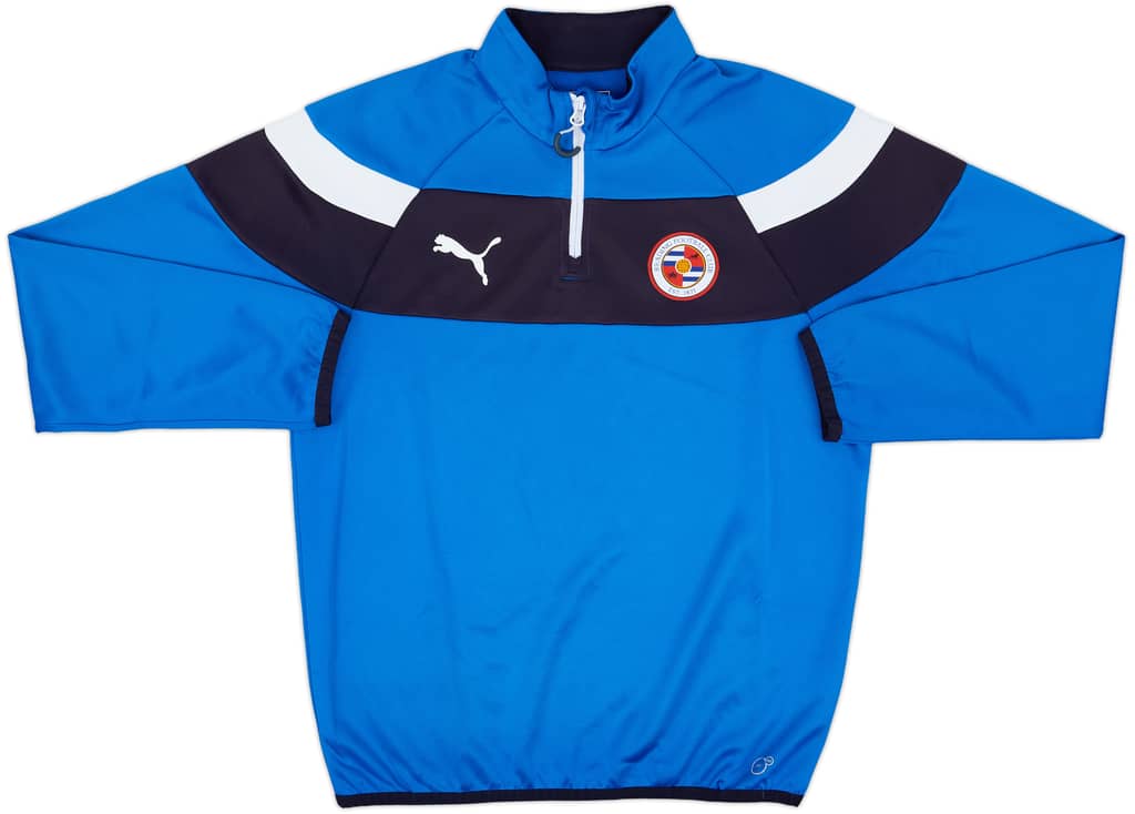 2015-16 Reading Puma 1/4 Zip Drill Top - 9/10 - (S)