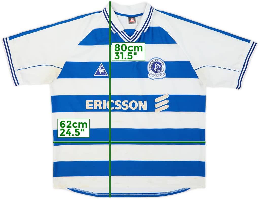2000-01 Queens Park Rangers Home Shirt - 5/10 - (XL)