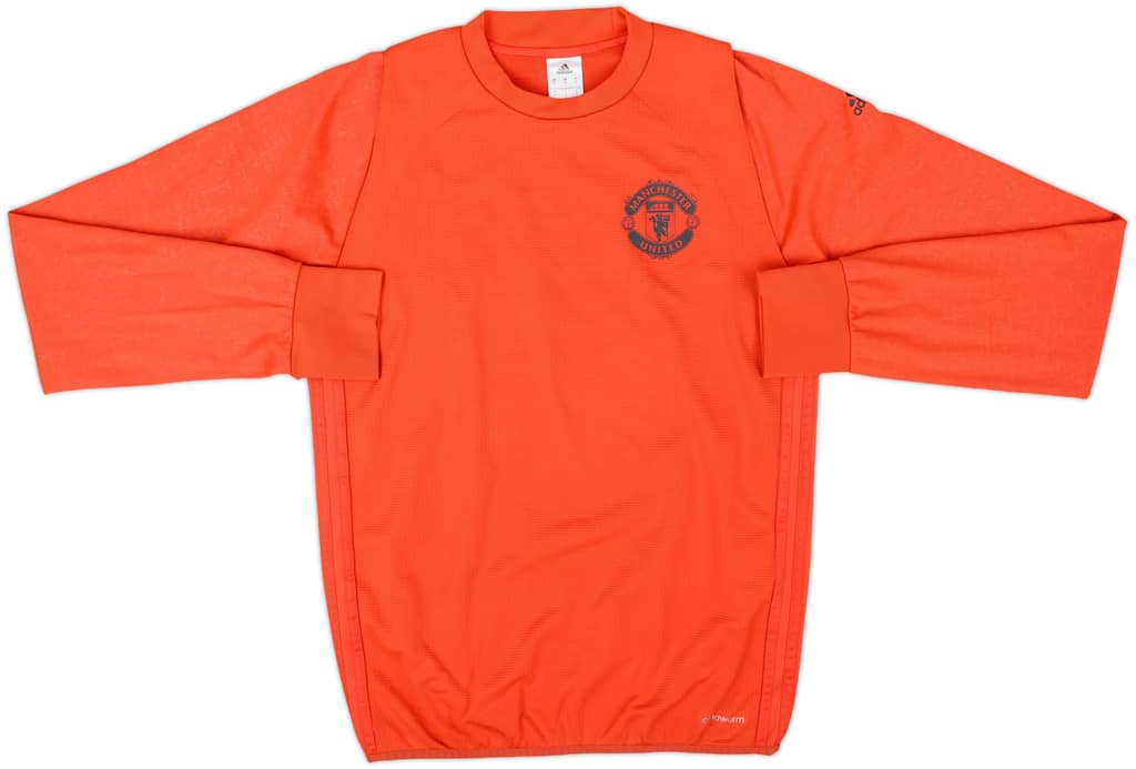2016-17 Manchester United adidas Sweat Top - 6/10 - (S)