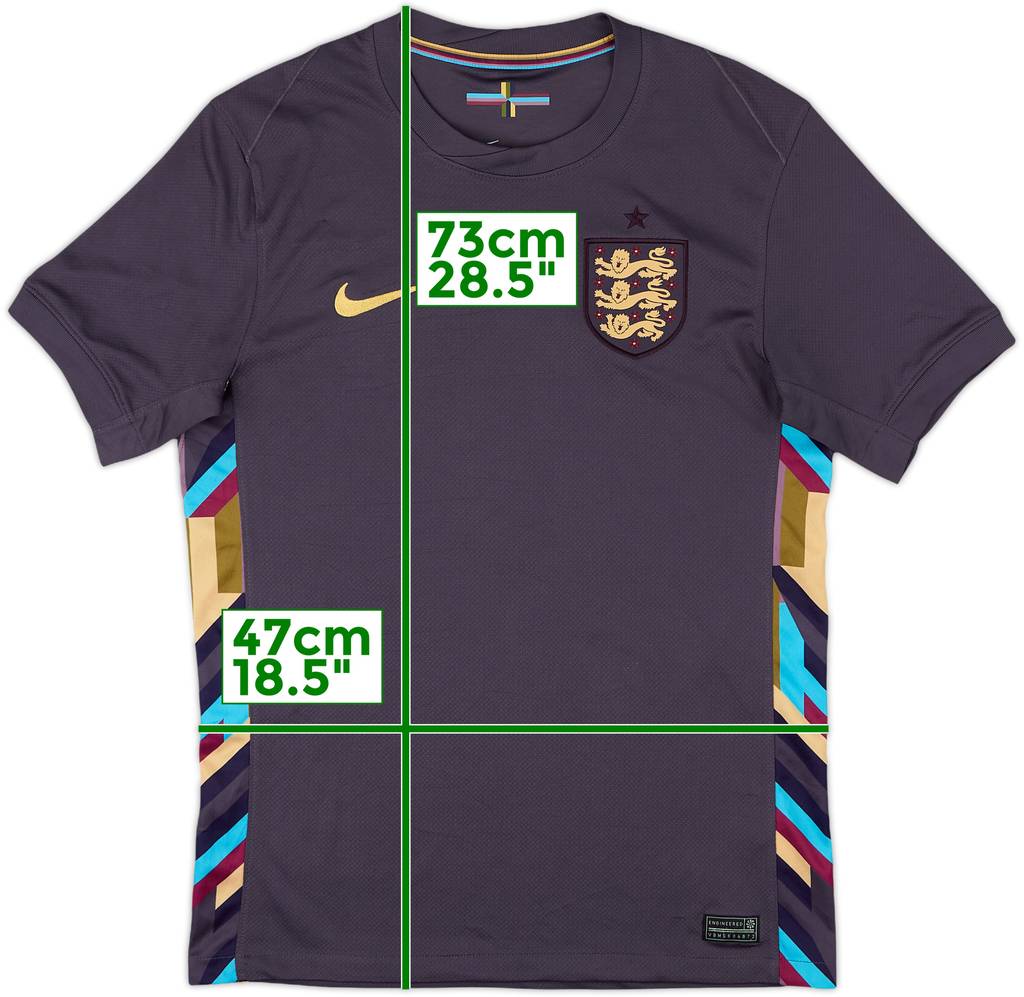 2024-26 England Away Shirt - 8/10 - (S)