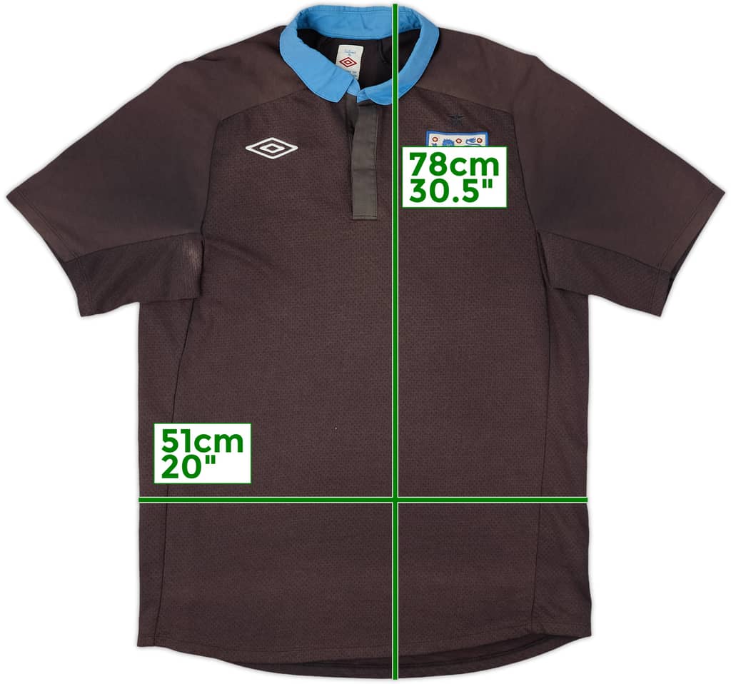 2012-13 England Away Shirt - 4/10 - (L)