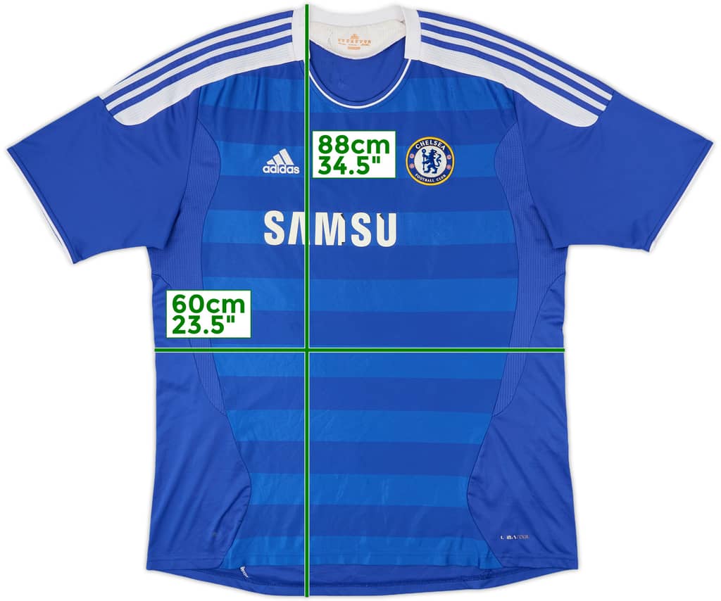 2011-12 Chelsea Home Shirt - 4/10 - (XL)