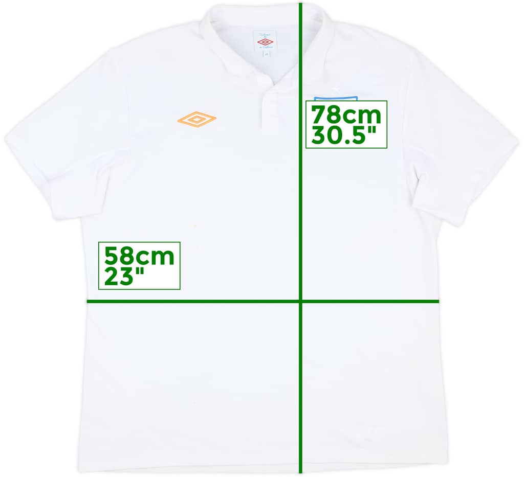 2009-10 England Home Shirt - 5/10 - (XL)