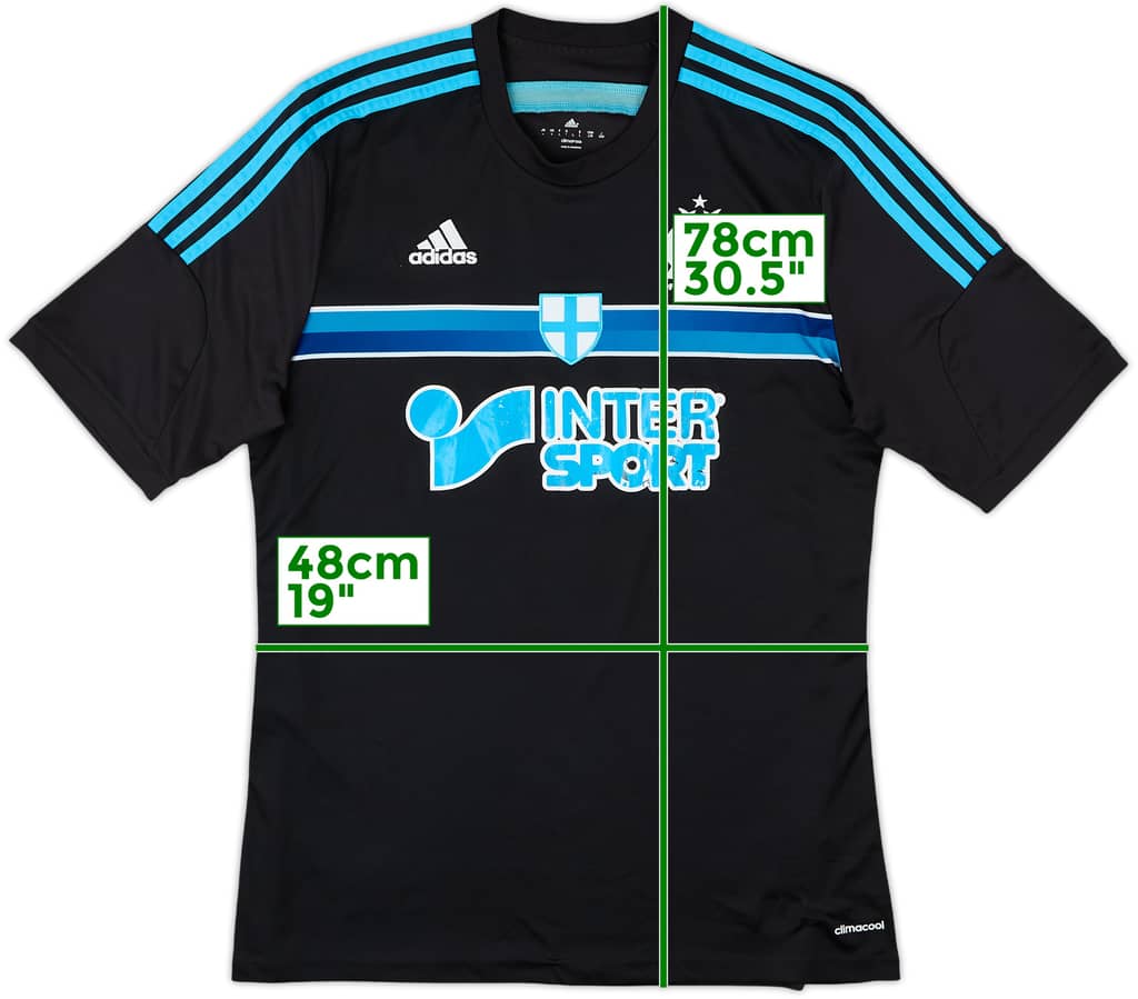 2014-15 Olympique Marseille Third Shirt - 6/10 - (L)