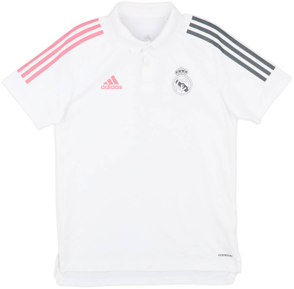 2020-21 Real Madrid adidas Polo Shirt - 9/10 - (S)