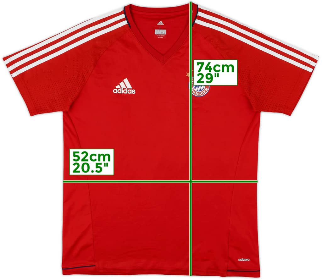 2017-18 Bayern Munich adidas Training Shirt - 7/10 - (L)