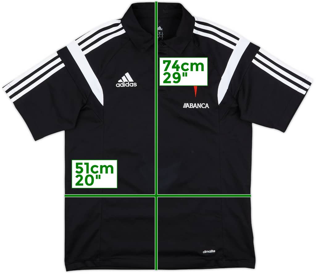 2014-15 Celta Vigo adidas Polo Shirt - 7/10 - (M)