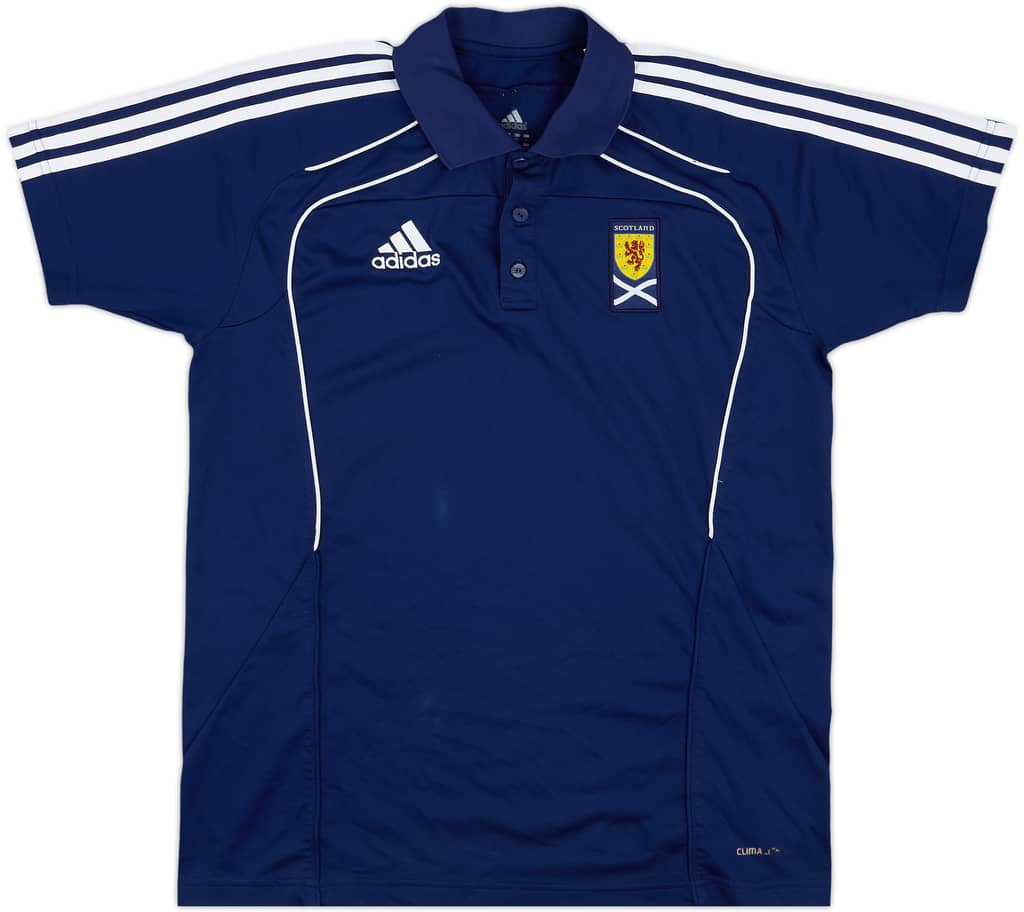 2010-11 Scotland adidas Polo Shirt - 7/10 - (L)