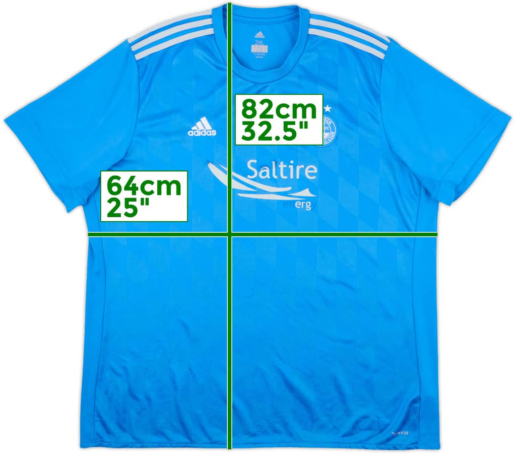 2017-18 Aberdeen Away Shirt - 5/10 - (XXL)