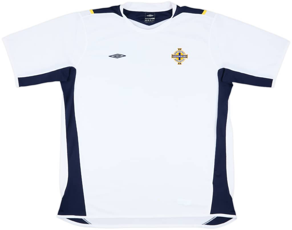 2008-10 Northern Ireland Umbro Training Shirt - 7/10 - (XXL)
