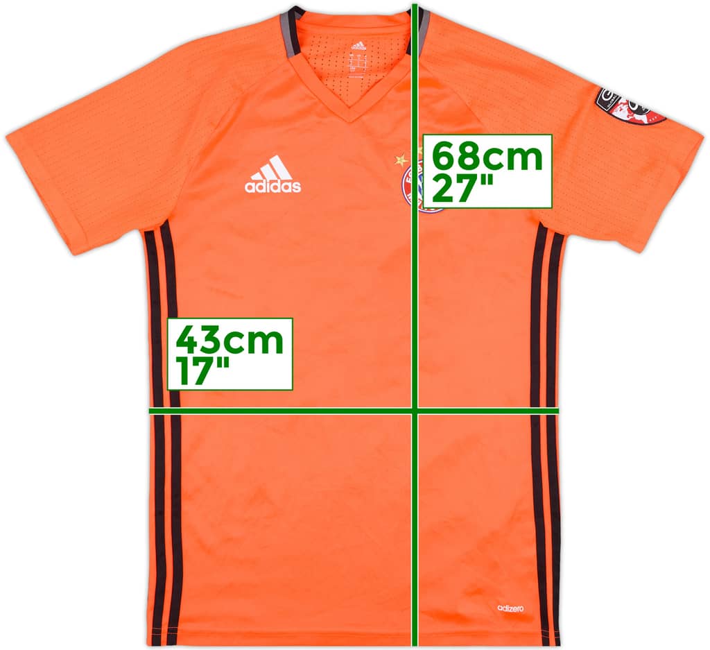 2016-17 Bayern Munich adizero Training Shirt - 9/10 - (S)