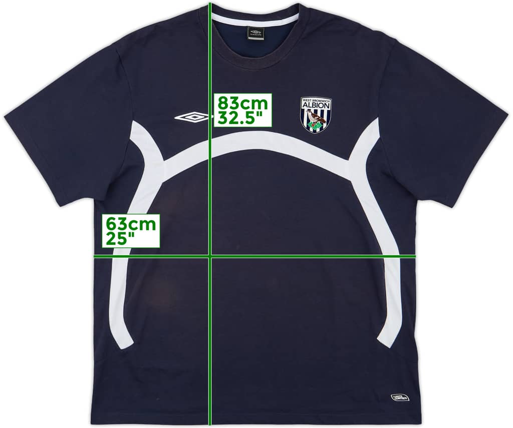 2006-07 West Brom Umbro Cotton Tee - 7/10 - (XXL)