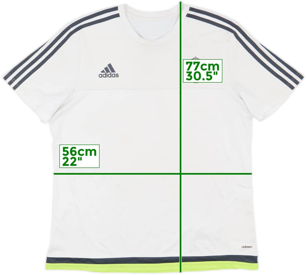 2015-16 Real Madrid adizero Training Shirt - 5/10 - (XL)