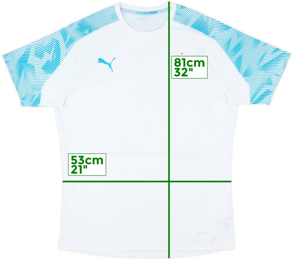 2018-19 Olympique Marseille Puma Training Shirt - 6/10 - (L)