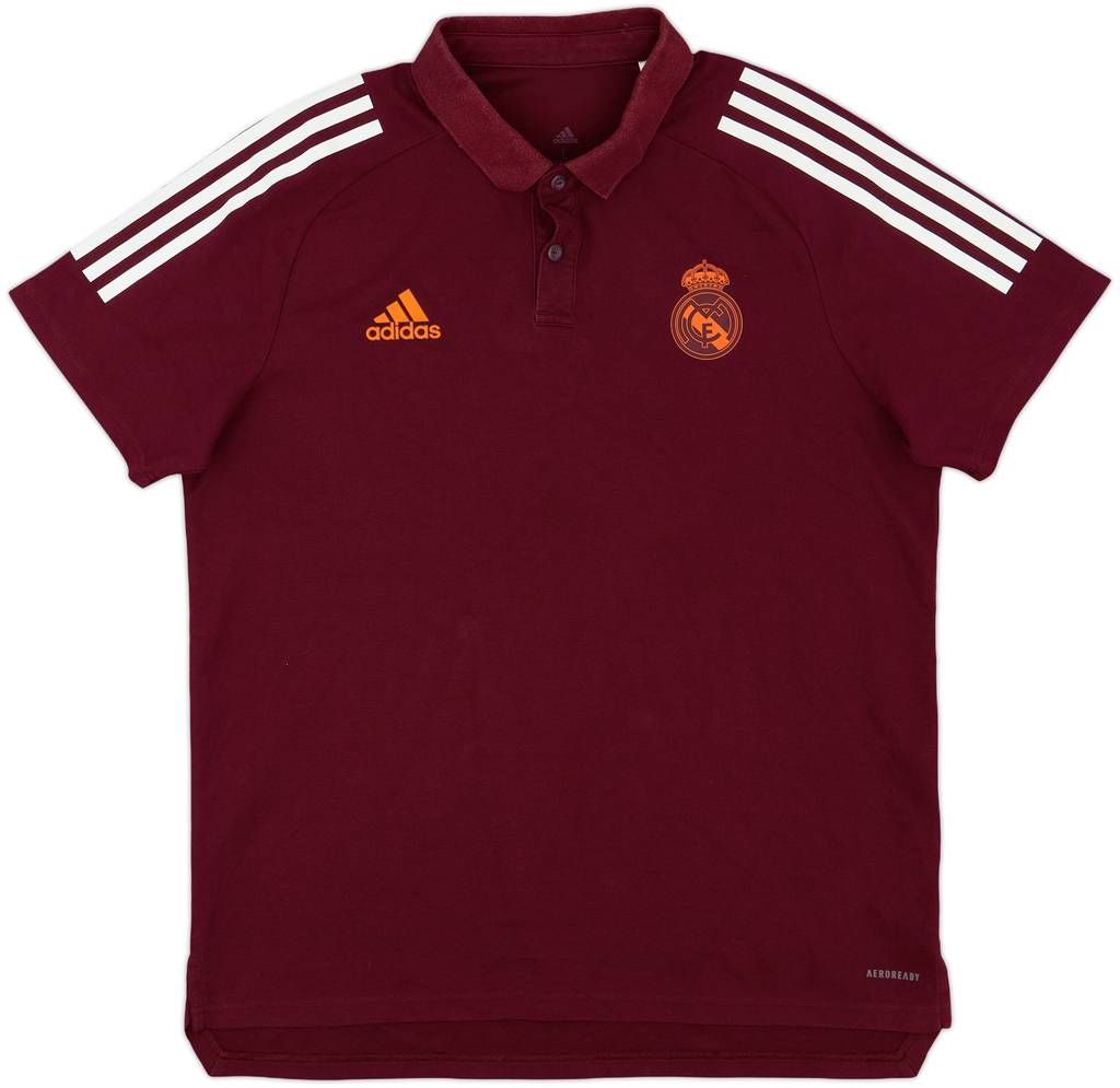 2020-21 Real Madrid adidas Polo Shirt - 9/10 - (L)