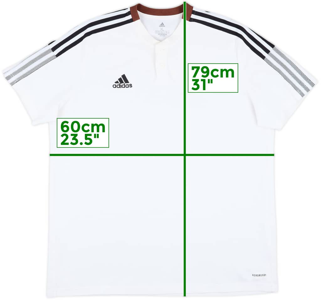 2021-22 Strasbourg adidas Polo Shirt - 8/10 - (XL)