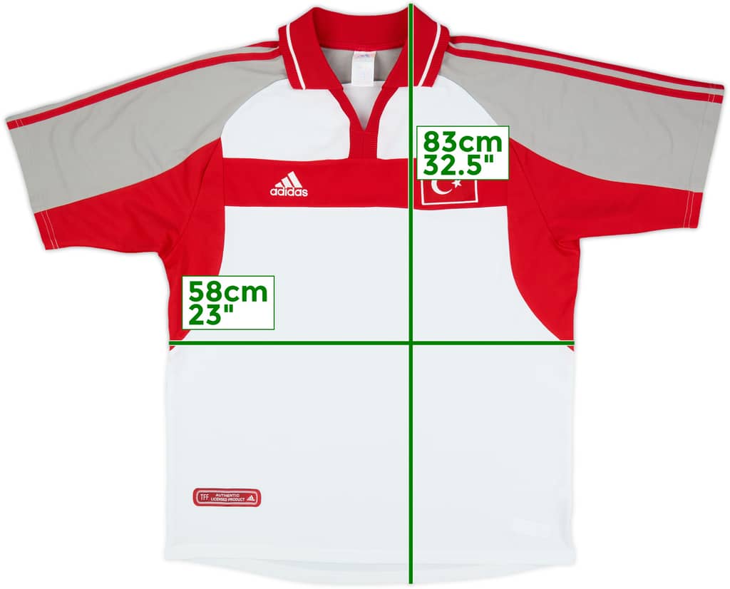 2000-02 Turkey Away Shirt - 9/10 - (L)