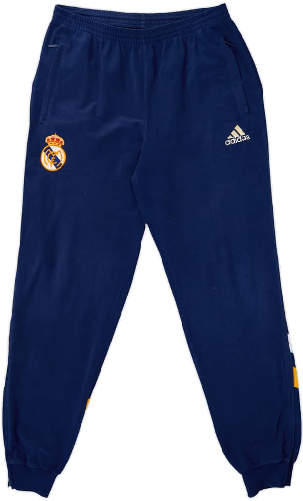 1998-00 Real Madrid adidas Track Pants/Bottoms - 8/10 - (L)