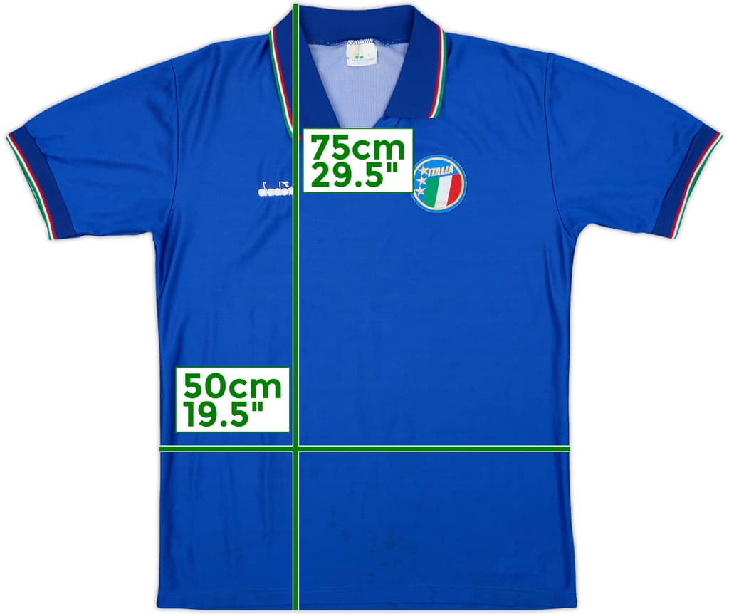 1986-88 Italy Home Shirt - 7/10 - (L)