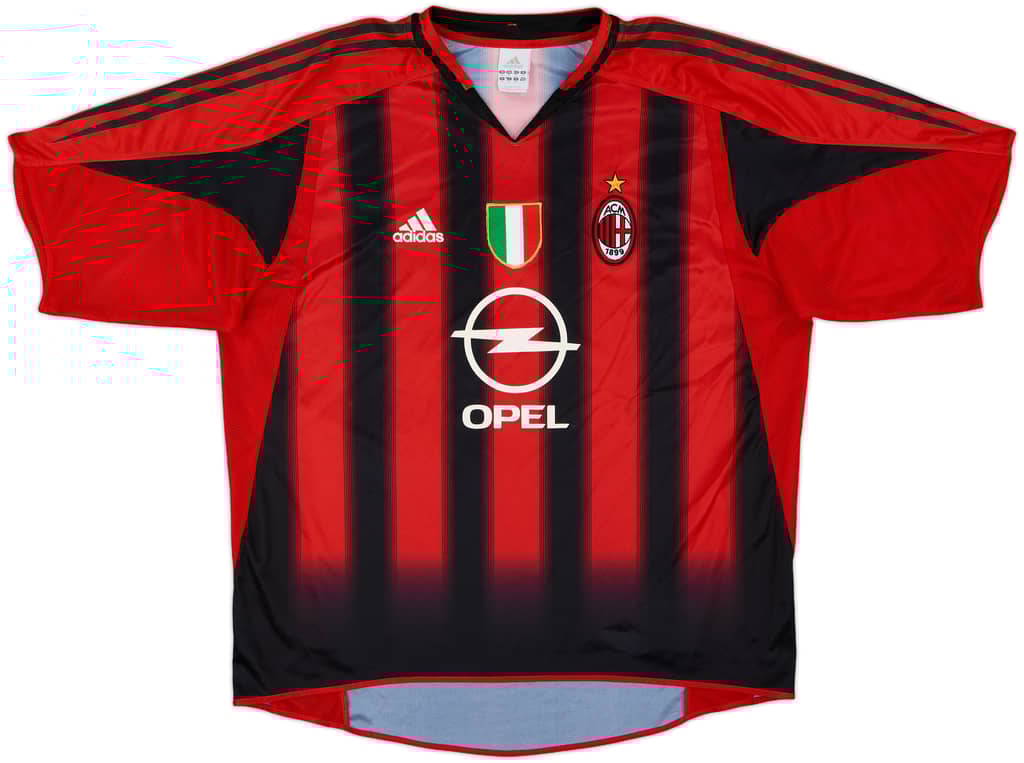 2004-05 AC Milan Home Shirt - 8/10 - (XL)