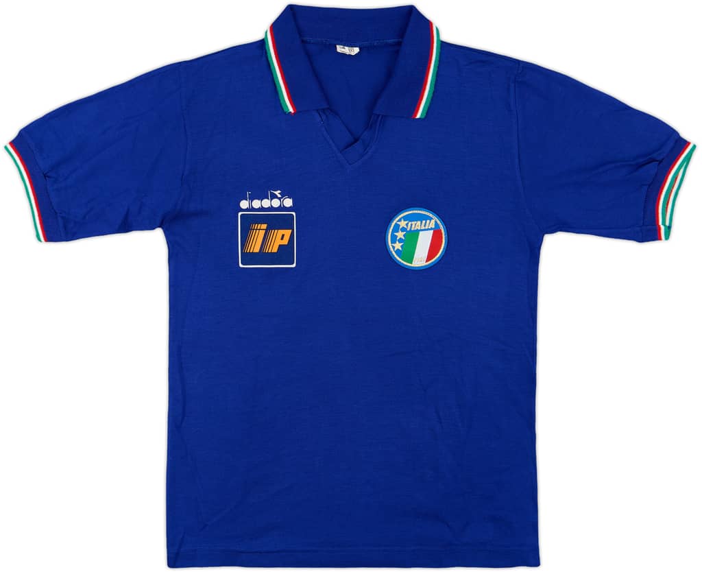 1986-90 Italy Home Shirt - 8/10 - (M.Boys)