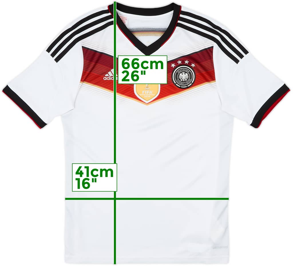 2014-15 Germany Home Shirt - 8/10 - (L.Boys)