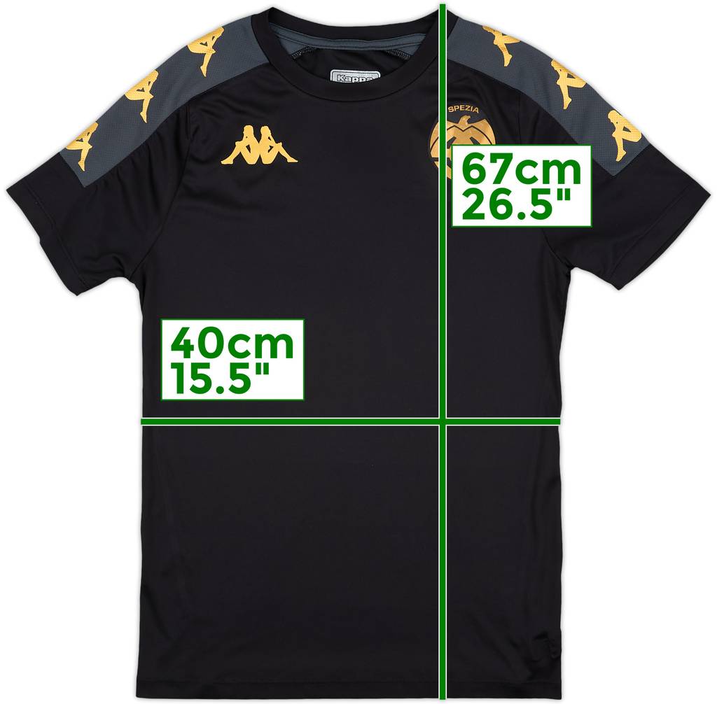 2023-24 Spezia Kappa Training Shirt - 6/10 - (L.Boys)
