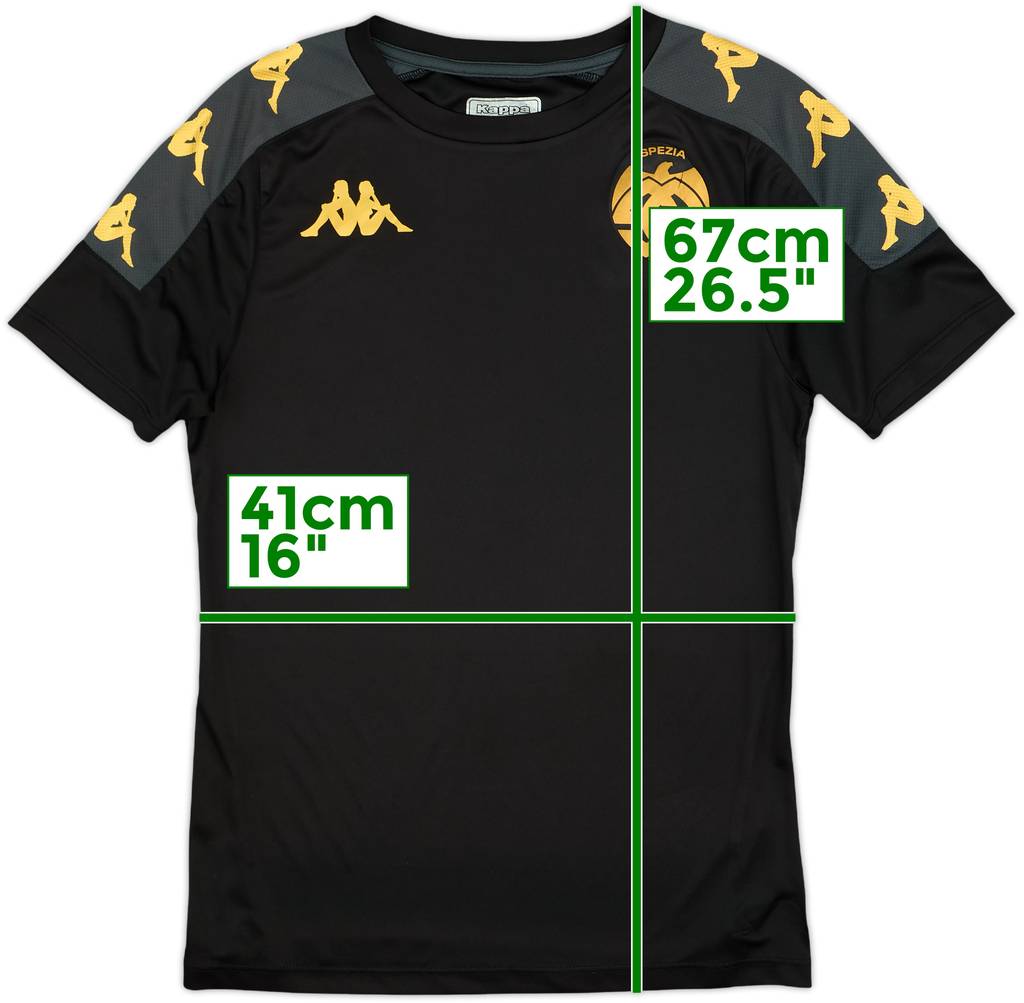 2023-24 Spezia Kappa Training Shirt - 6/10 - (XL.Boys)