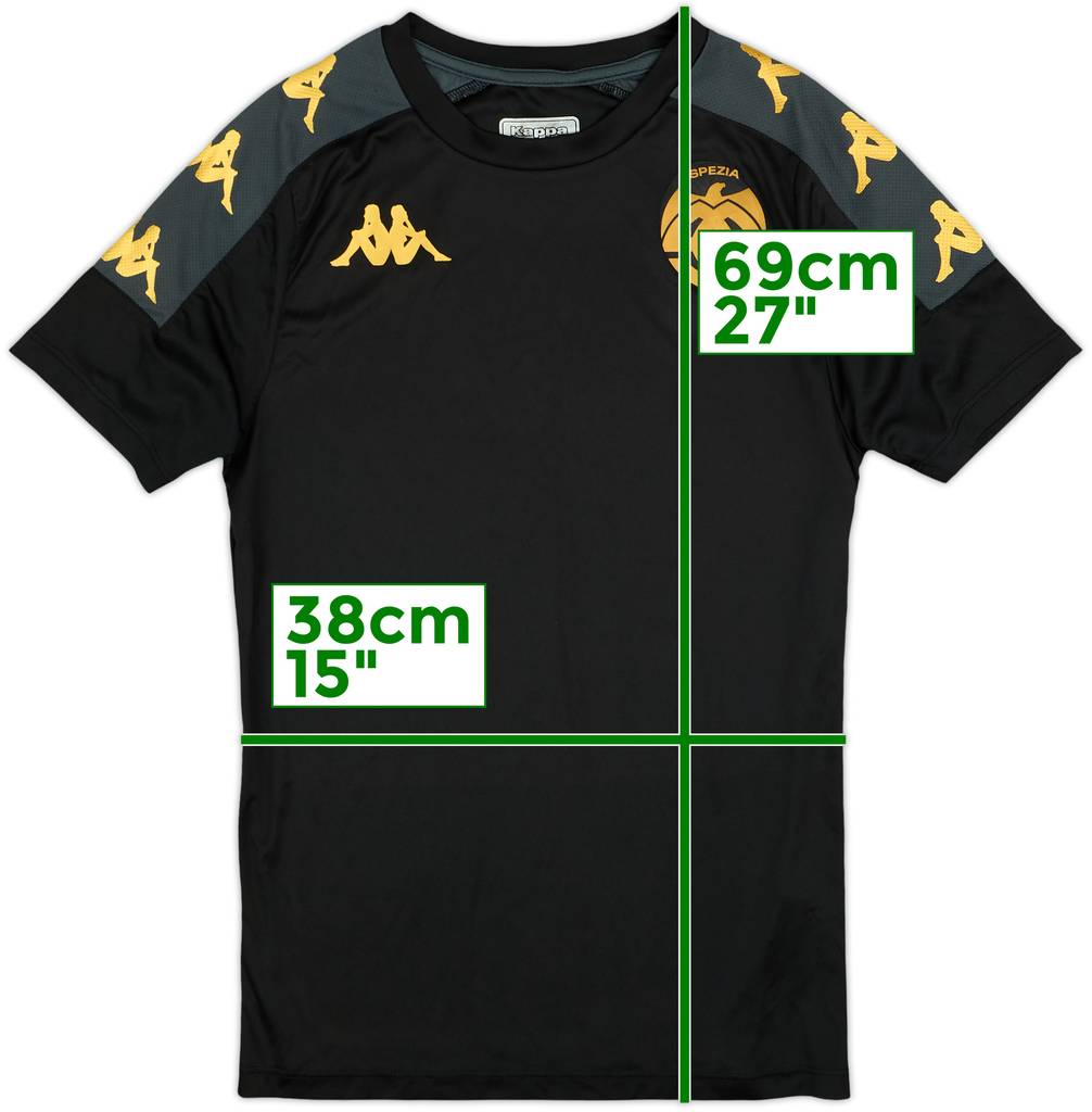 2023-24 Spezia Kappa Training Shirt - 9/10 - (XL.Boys)
