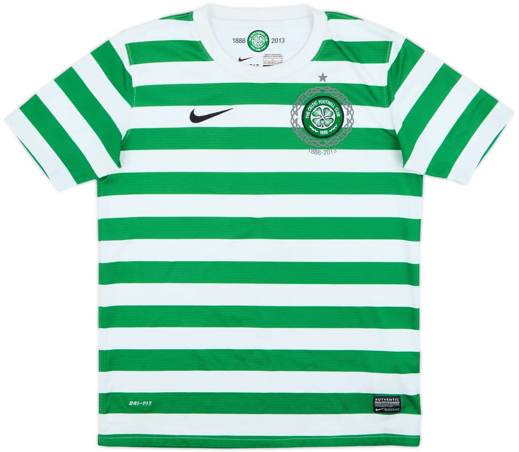 2012-13 Celtic '125th Anniversary' Home Shirt - 7/10 - (L.Boys)