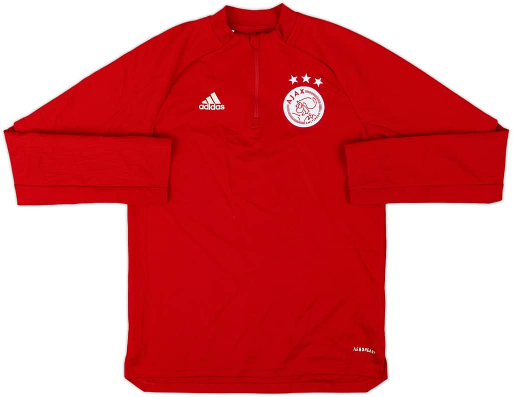 2020-21 Ajax adidas 1/4 Zip Drill Top - 8/10 - (M.Boys)