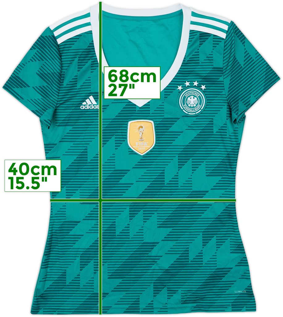 2018-19 Germany Away Shirt - 9/10 - (Women's M)