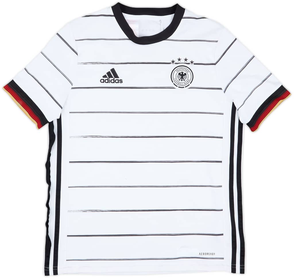 2020-21 Germany Home Shirt - 8/10 - (L.Boys)