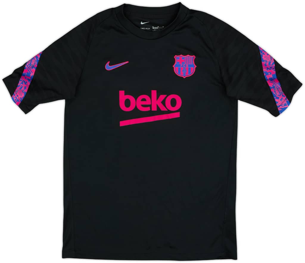 2021-22 Barcelona Nike Training Shirt - 9/10 - (XL.Boys)