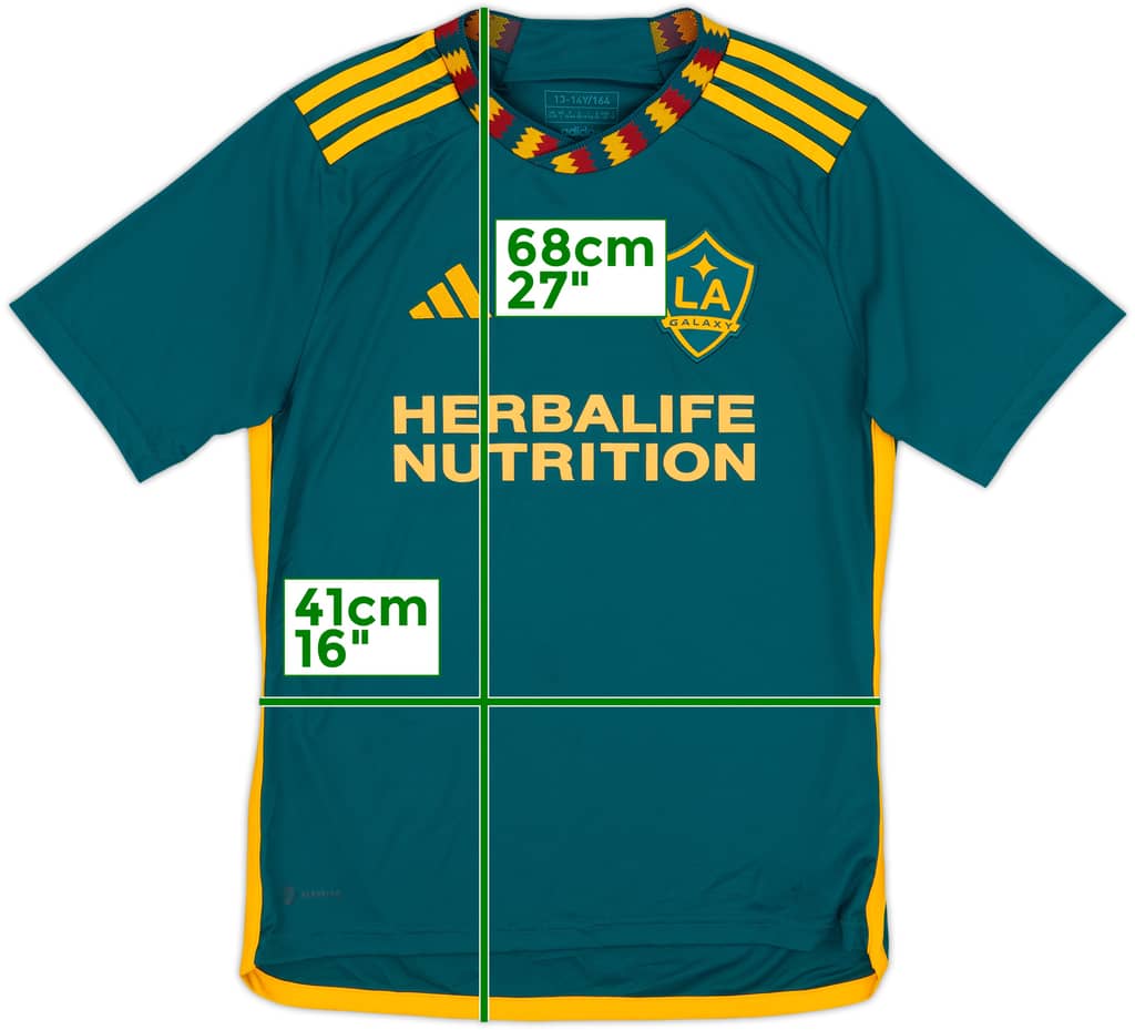 2023-24 LA Galaxy Away Shirt - 10/10 - (L.Boys)