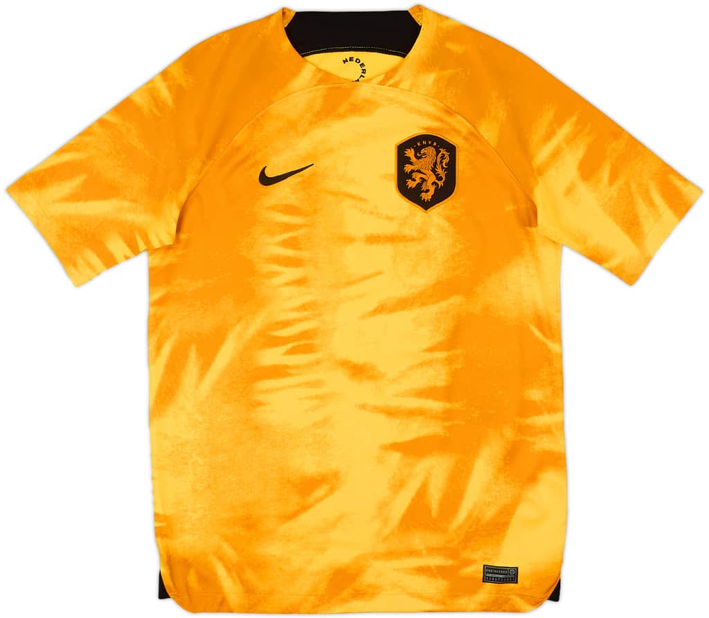 2022-23 Netherlands Home Shirt - 8/10 - (XL.Boys)