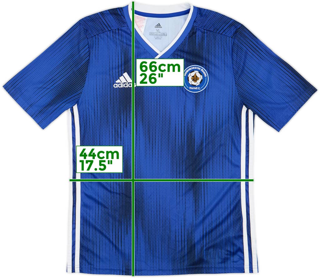 2018-19 adidas Template Training Shirt (Godmanchester Rovers Youth FC) - 10/10 - (L.Boys)