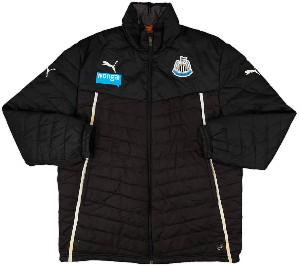 2013-14 Newcastle Puma Padded Bench Coat - 7/10 - (XL)