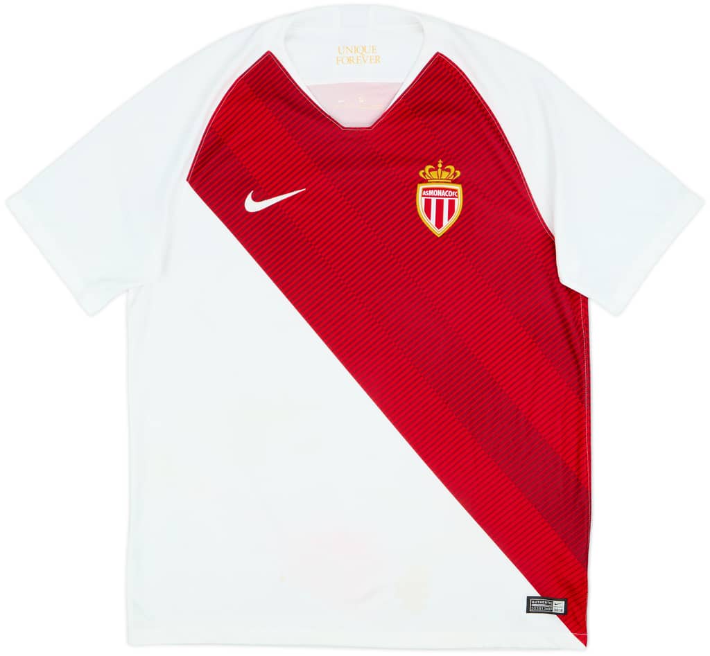 2018-19 Monaco Home Shirt - 8/10 - (L)