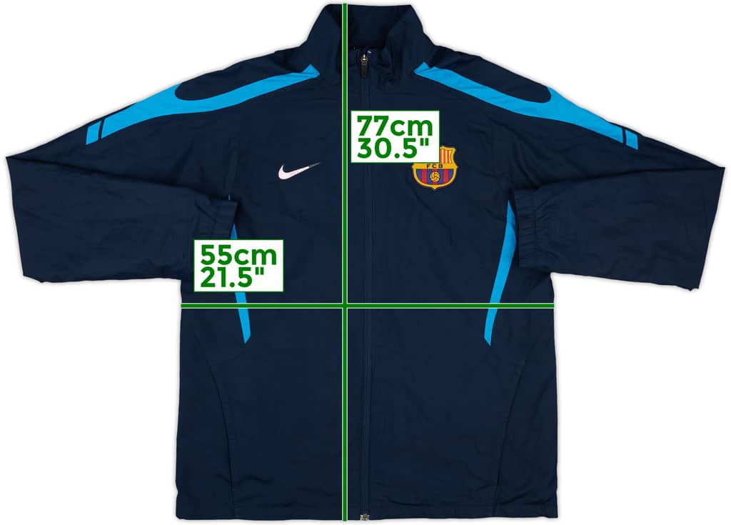2010-11 Barcelona Nike Track Jacket - 5/10 - (M)